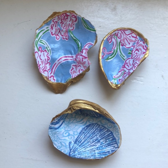 Decorative shell trinket trays🐚💙 - Picture 2 of 13